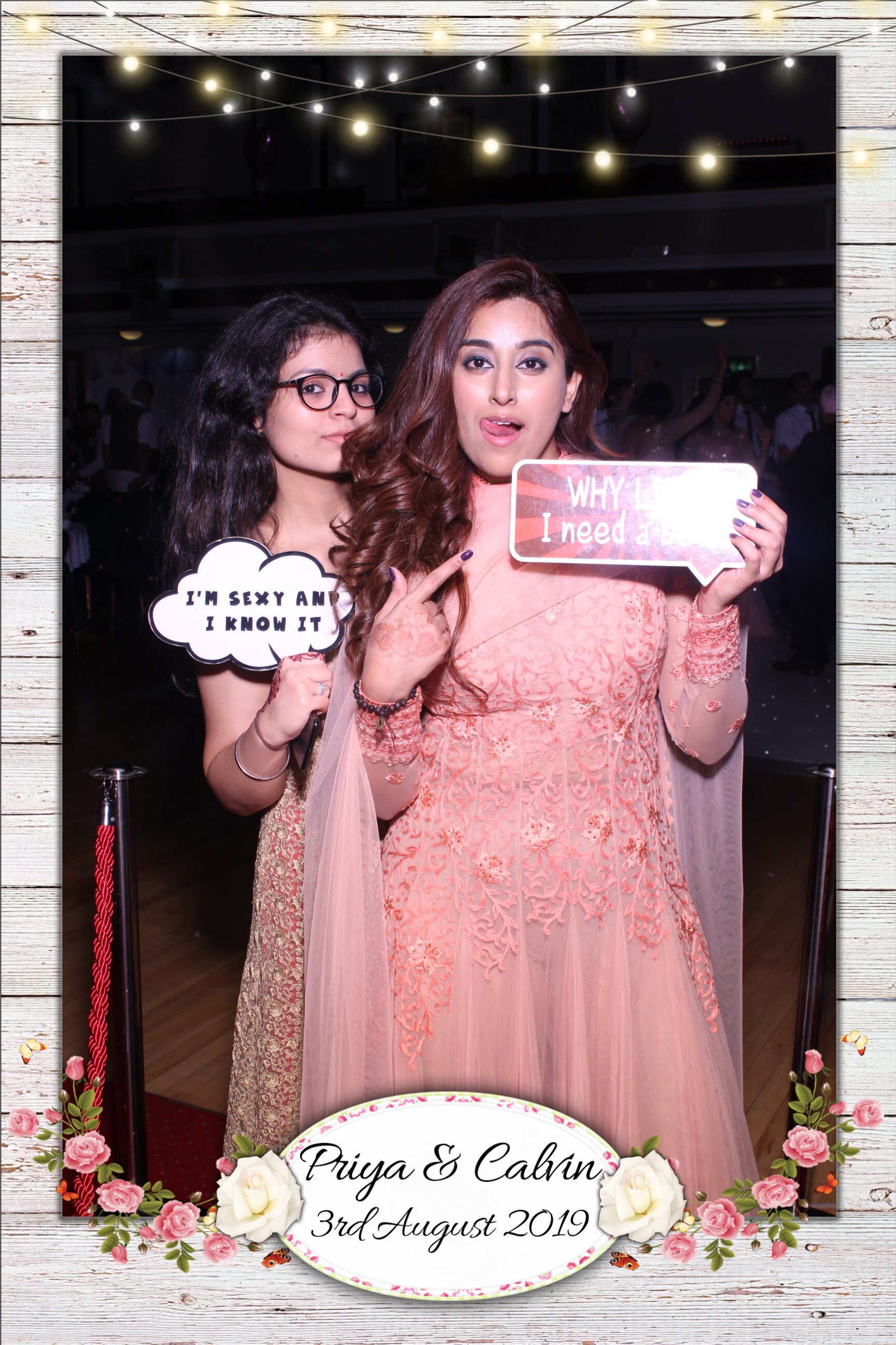 Priya and Calvin's Wedding | View more photos from the event at gallery.imprintphotobooths.co.uk/u/Imprint-Photobooths/Priya-and-Calvins-Wedding